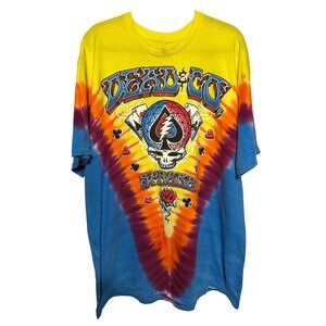 Liquid Blue DEAD & CO Las Vegas 2025 Tie Dye T Shirt Men's XL